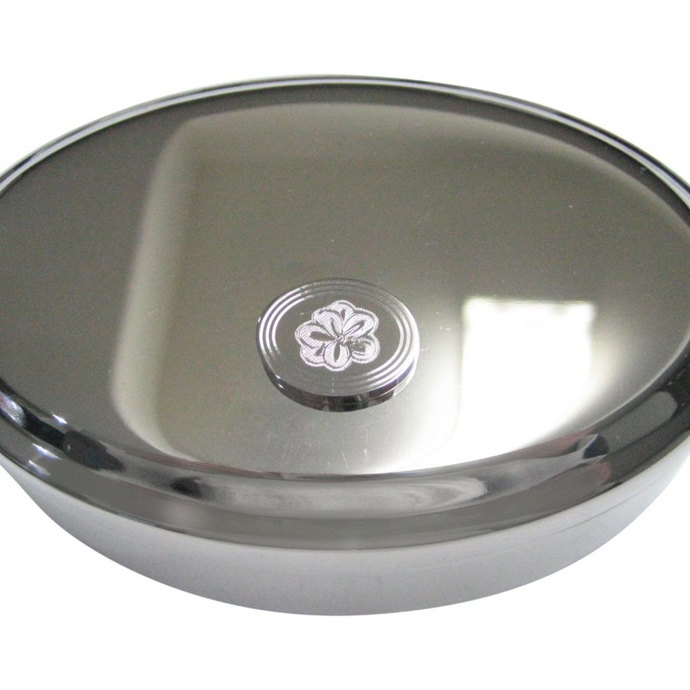 Sundew Carnivorous Plant Oval Trinket Jewelry Box